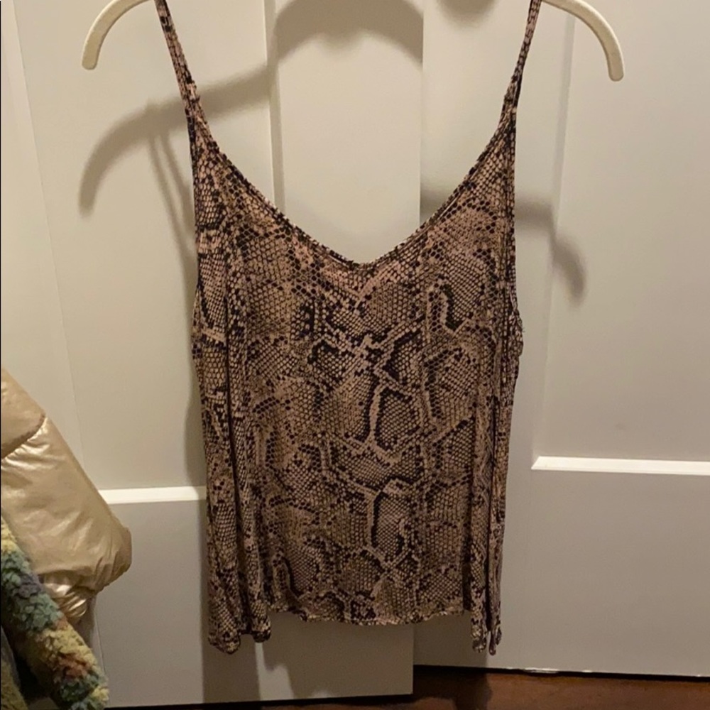 Snakeskin tank